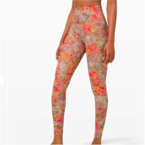 Lululemon Align Floral Leggings, Full Length, Womens Size 6